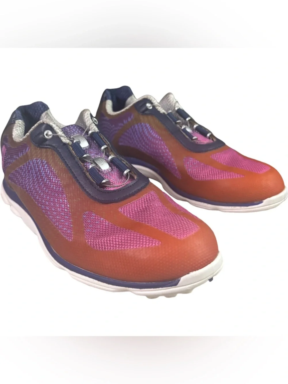 FootJoy Empower Spikeless Self Lacing Golf Shoes  Size 6.5 M